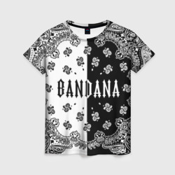 Бандана Кизару Биг Бейби Тейп контраст цветов – Женская футболка 3D с принтом купить со скидкой в -26%