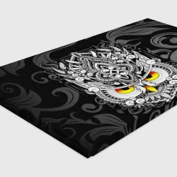 Холст прямоугольный Сова с золотыми глазами - фото 3