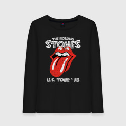 Женский лонгслив хлопок The Rolling Stones 78