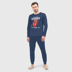 Мужская пижама с лонгсливом хлопок The Rolling Stones 78 - фото 2