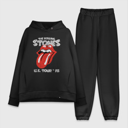 Женский костюм хлопок Oversize The Rolling Stones 78