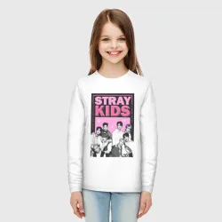Детский лонгслив хлопок Stray Kids boy band - фото 2