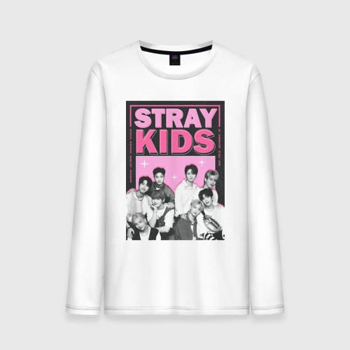 Мужской лонгслив хлопок Stray Kids boy band