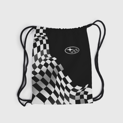 Рюкзак-мешок 3D Subaru racing flag - фото 6