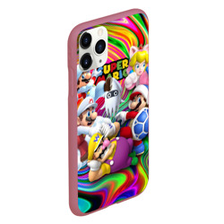 Чехол для iPhone 11 Pro матовый Super Mario - Gaming aesthetics - Collage - фото 2