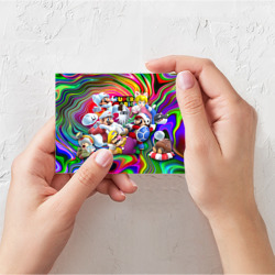 Поздравительная открытка Super Mario - Gaming aesthetics - Collage - фото 2
