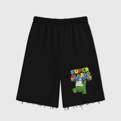 Женские шорты oversize футер хлопок Super Mario - Spike - Character