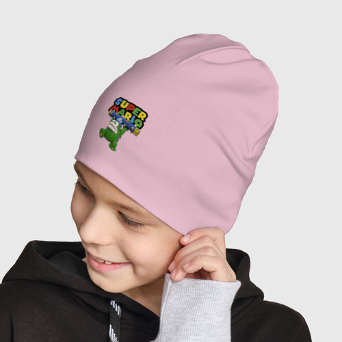 Детская шапка демисезонная Super Mario - Spike - Character, цвет светло-розовый - фото 4