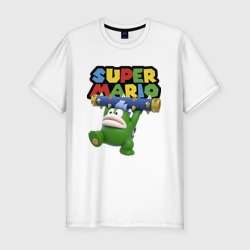 Мужская футболка хлопок Slim Super Mario - Spike - Character