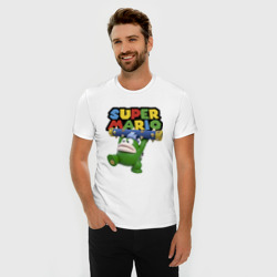Мужская футболка хлопок Slim Super Mario - Spike - Character - фото 2