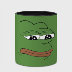 Кружка с полной запечаткой Лягушонок Pepe грустит - фото 2