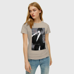 Женская футболка хлопок Бездомный Бог боевой - фото 2