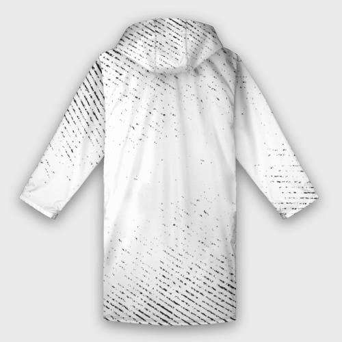 Мужской дождевик 3D Code Geass с потертостями на светлом фоне, цвет белый - фото 2