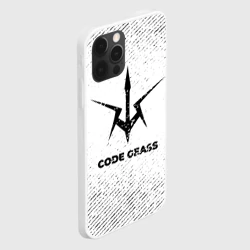 Чехол для iPhone 12 Pro Code Geass с потертостями на светлом фоне - фото 2