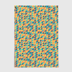 Постер Абстрактный мозаичный узор
