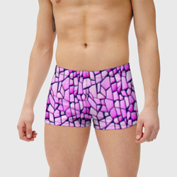 Мужские купальные плавки 3D Абстрактная мозаика - паттерн - фото 2