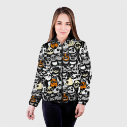 Женская куртка 3D Злобные панды - фото 2