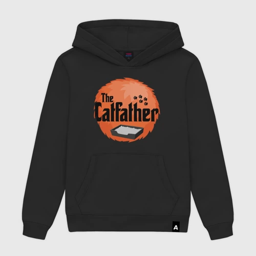 Мужская толстовка хлопок Cat father
