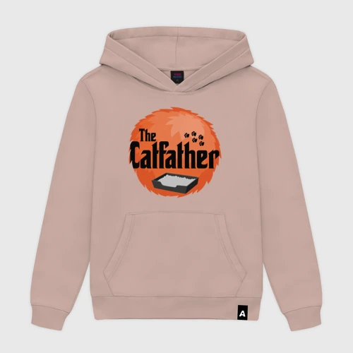 Мужская толстовка хлопок Cat father