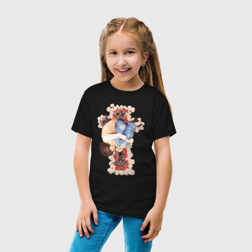 Детская футболка хлопок L из аниме тетрадь смерти, цвет черный - фото 5