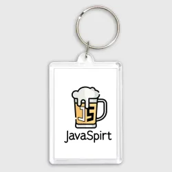 Брелок прямоугольный 35*50 JavaSpirt