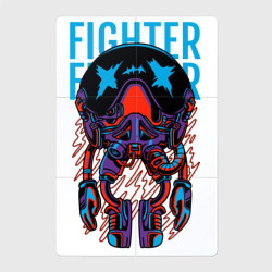Авиатор в шлеме – Магнитный плакат 2Х3 с принтом купить
