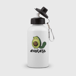 Avocado - avocato joke – Бутылка спортивная с принтом купить со скидкой в -15%