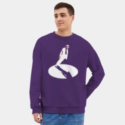 Мужской свитшот oversize без начеса хлопок Michael Jackson - Legend - фото 2