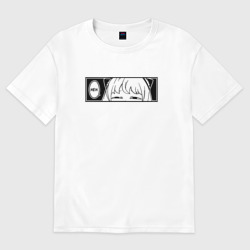 Женская футболка хлопок Oversize Аня форджер - Хехе