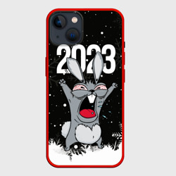 Чехол для iPhone 14 Злой кролик 2023