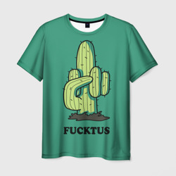 Fucktus cactus – Мужская футболка 3D с принтом купить со скидкой в -23%