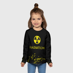 Детский лонгслив 3D Radiation - радиационная опасность - фото 2