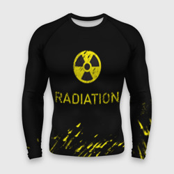 Мужской рашгард 3D Radiation - радиационная опасность