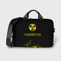 Сумка для ноутбука 3D Radiation - радиационная опасность