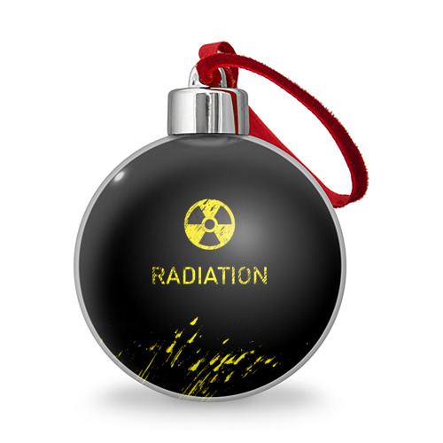 Ёлочный шар Radiation - радиационная опасность