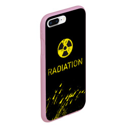 Чехол для iPhone 7Plus/8 Plus матовый Radiation - радиационная опасность - фото 2