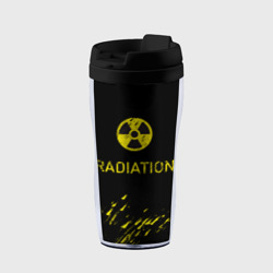 Термокружка-непроливайка Radiation - радиационная опасность