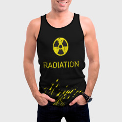 Мужская майка 3D Radiation - радиационная опасность - фото 2