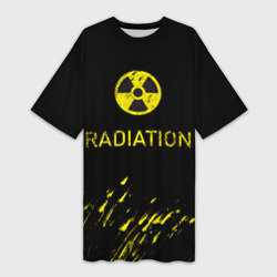 Платье-футболка 3D Radiation - радиационная опасность