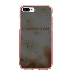 Чехол для iPhone 7Plus/8 Plus матовый Corrosion - рыжая ржавчина