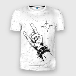 Мужская футболка 3D Slim Megadeth и рок символ