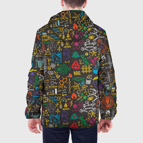 Мужская куртка 3D Шпаргалка по химии, цвет 3D печать - фото 5
