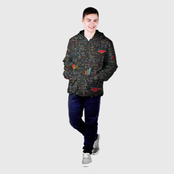Мужская куртка 3D Шпаргалка по математике с формулами - фото 2