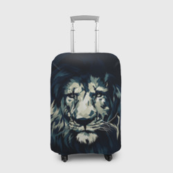 Чехол для чемодана 3D Голова царя-зверей льва