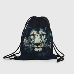 Рюкзак-мешок 3D Голова царя-зверей льва