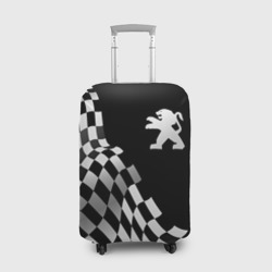 Чехол для чемодана 3D Peugeot racing flag