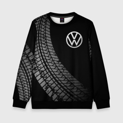 Детский свитшот 3D Volkswagen tire tracks