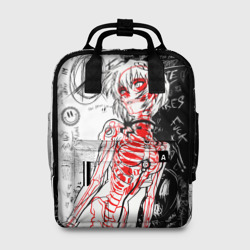 Женский рюкзак 3D Рей Аянами - dead inside mood
