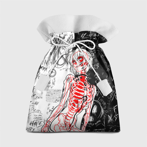 Подарочный 3D мешок Рей Аянами - dead inside mood