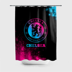 Штора 3D для ванной Chelsea - neon gradient